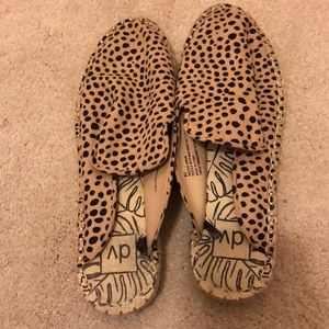 Cute Leopard Espadrille Slides